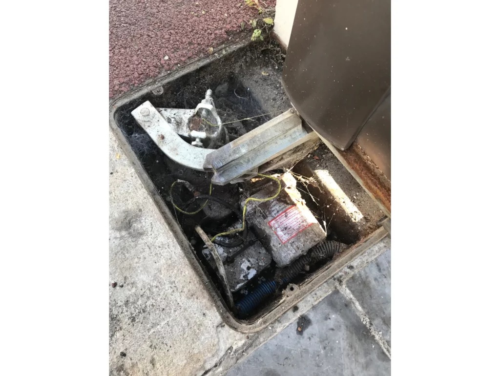 motorisation-portail-came-mecanisme-enterre