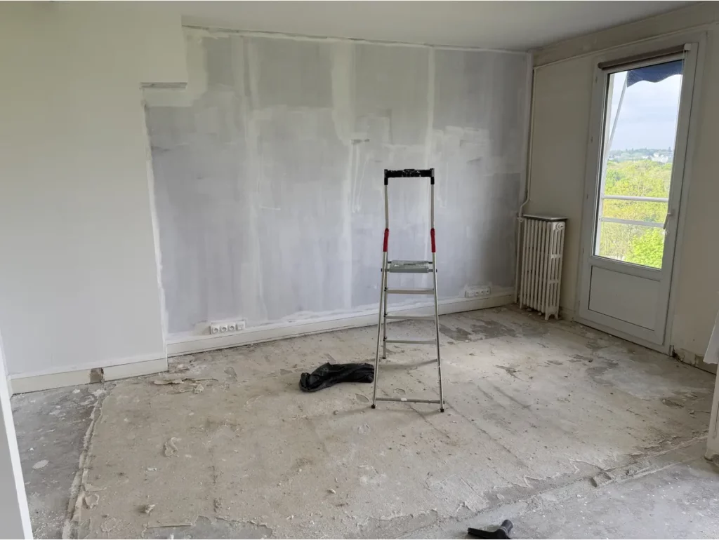 Appartement en cours de rénovation électrique à La Celle-Saint-Cloud